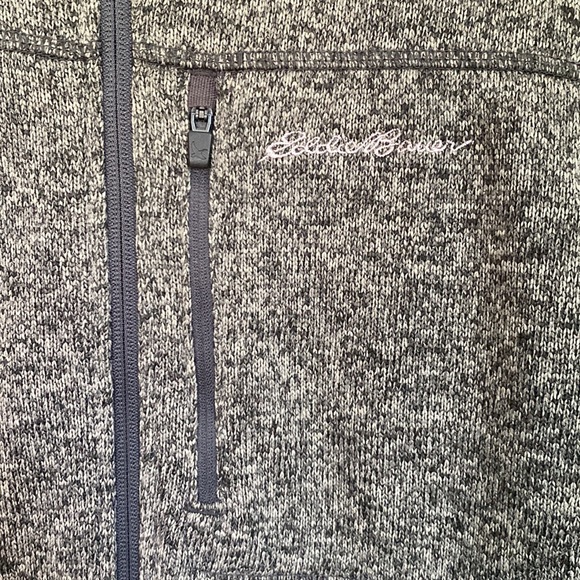 Eddie Bauer Fleece Zip Up Jacket - Picture 2 of 6